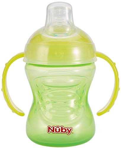 Nûby Leak-Proof No-Spill Drinking Cup Green 240 ml 6 Months