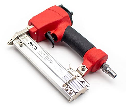 Toplionace Pistola de Clavos Neumática P625, Grapadora de Aire de Grapadora de Enmarcado Clavadora Sin Cabeza de 12-25mm de Longitud para Decoración de Muebles de Carpintería