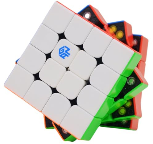 GAN 460 M 4x4x4 Würfel Puzzle Stickerless Gans 460M 4x4 Magnetisches Geschwindigkeitspuzzle GAN460 Würfel