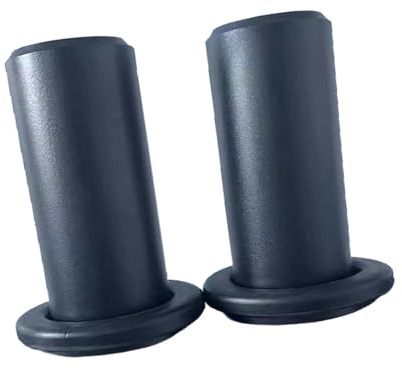 Wenoup 2 Supporti per Dischi di Peso, Rack per Squat, Attrezzatura Versatile E Salvaspazio, Contenitore per Dischi di Peso, Nero