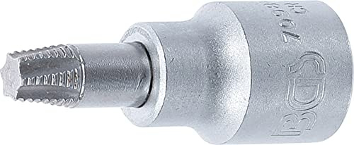 BGS 7098-T40 | Skruvmejsel-bit-insats | Inre fyrkant 10 mm (3/8) | För defekt T-Profil (för Torx) T40