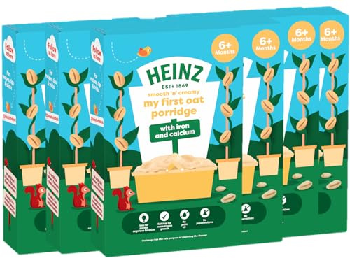 HEINZ Baby Food Oat Porridge 7x125g