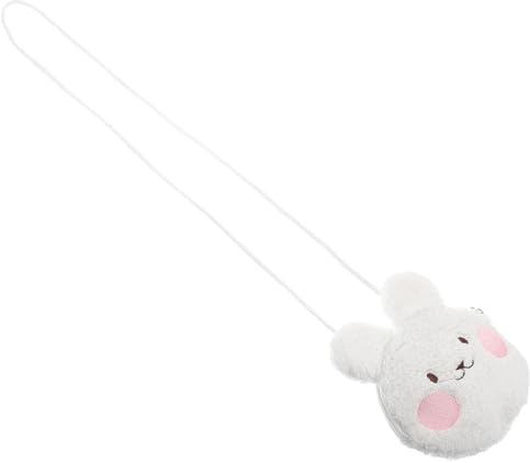 Uonlytech Bolso Cruzado de Peluche con Orejas de Conejo para Niña Monedero y Esponjoso Cartera Animal Adorable para Uso Diario y Bolsito para Pequeños
