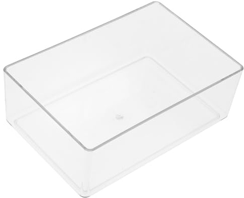 DIYEAH Bac à Sable pour Hamster et Chinchilla Salle de Bain Réutilisable en Plastique Transparent Petite Taille pour Toilette Domestique Petits Animaux