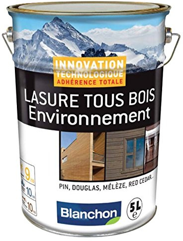 Lasure tous bois environnement - Blanchon - 5L - Chene dore