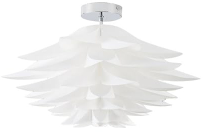 Lindby Deckenlampe Rimon (Modern) in Weiß (1 flammig, E27) - Deckenleuchte Lampe Wohnzimmerleuchte