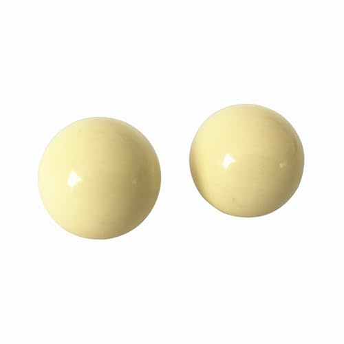 YH Poker Roulette Wheel Replacement Balls Pills - 2pcs 18mm Small Casino Roulette Ball,Great Accessories for Roulette Table Game Set