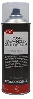 SDV Chemie Rostumwandler Spray 3X 400ml Anti Rostspray 2in1 Rostsanierer und Grundierung