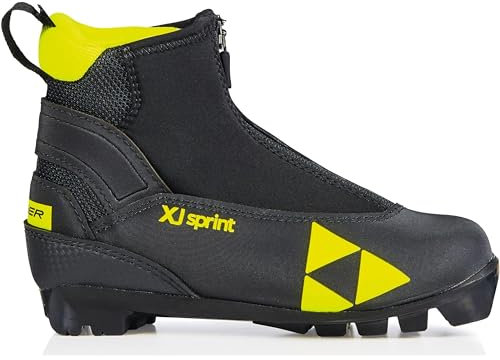Fischer Kinder Langlaufschuhe XJ Sprint Black-Yellow 30