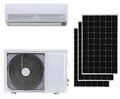 18000BTU Solar ACDC Inverter Ductless Mini Split Air Conditioner & Heater
