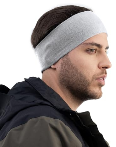 Avantic Baby Alpaca Wool Headband – Lightweight Winter Ear Warmer for Running, Skiing & Cold Weather