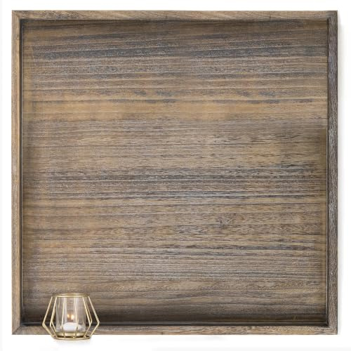 Hanobe Large Ottoman Serving Tray Wooden Decorative Trays 56cm