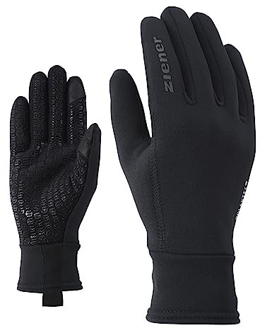 Ziener Herren IDIWOOL TOUCH Handschuhe, schwarz, 9