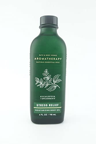 Bath & Body Works Aromatherapy Moisturizing Body Oil 4 fl oz (Eucalyptus Spearmint)