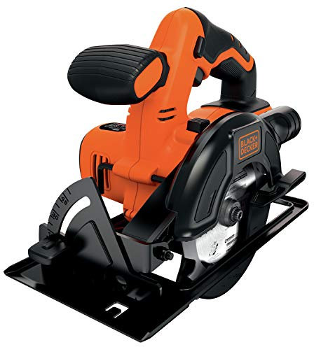 BLACK+DECKER bdccs18e1-qw sierra circular inalámbrica 140 mm-18 V-1,5 AH-1 batterie-livrée en bolsa de almacenamiento