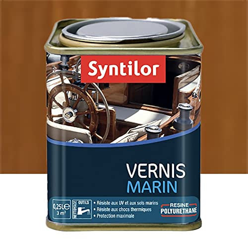 Syntilor Vernis Marin Bois Ambre satiné 0.25 l