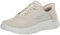 Skechers Damen Go Walk Flex Grand Entry Sneakers, Cremefarbener Textilbesatz, 37 EU