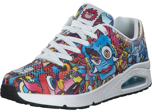 Skechers Herren Sneakers, Mehrfarbig, 44 EU