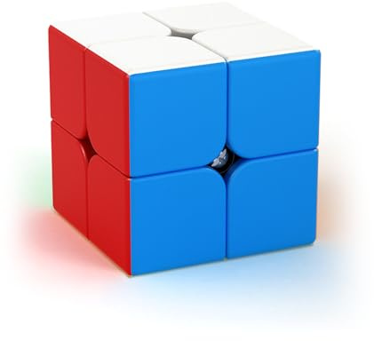 Moyu MEILONG2 Magic Cube 2x2 Stickerless Traditional Speed Puzzle Cubingclassroom Educational Toy for kids