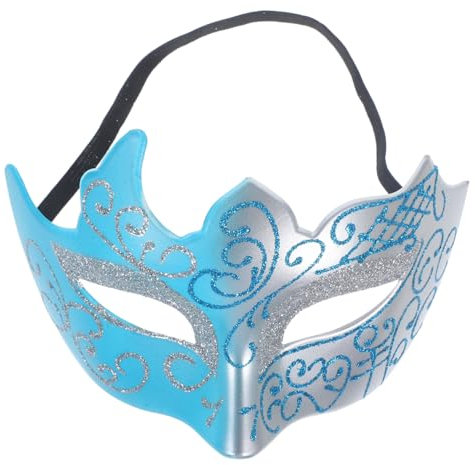 ORFOFE Demi-masque De Mascarade Pour Fête Masque Halloween Décoratif Accessoire De Masque Pour Femme Et Homme
