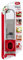 COOK CONCEPT Easy Make KU6151 Râpe à Épices et Condiments ABS + INOX Multicouleur 23 x 5, 30 x 4, 30 cm
