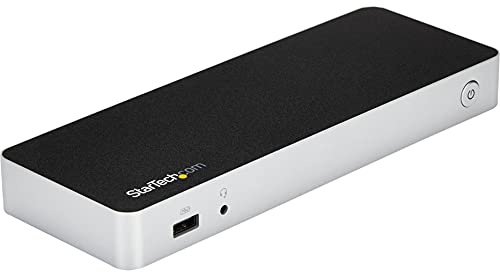 StarTech.com MST30C2HHPD replicatore di porte e docking station per notebook Cablato USB 3.0 (3.1 Gen 1) Type-C Nero, Argento