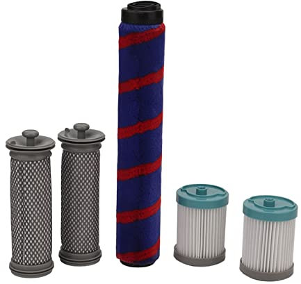Bürstenrollen-Kit, Hauptbürstenersatz mit Filter, Kompatibel mit A10 A11 EA10 PURE ONE Staubsaugerzubehör