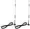 Futheda 2pcs 4G LTE Antenna 12dBi TS9 Male Aerial with Magnetic Base External Network Antenna with 3m Cable Compatible with Vodafone EE O2 Three Netgear Huawei 4G LTE WiFi Hotspot USB Modem Aircards