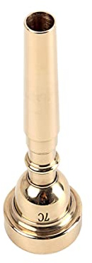 TOYANDONA Boca Grande para Trompeta Boca Uno Bañado Forma Compatible Boquilla Trompeta para Músicos Profesionales