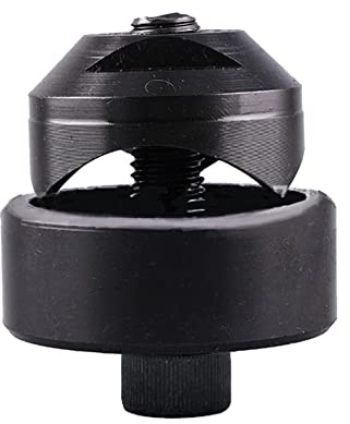 TopHomer Perforatrice esagonale per lamiera 16-50 mm perforatore di fori in lamiera di acciaio esagonale interna ed esterna per tagliare lavello piastre in acciaio (Hesagono interno, 25 mm/0,98