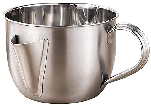 Séparateur de graisse d'huile 1000 ml, bol filtre en acier inoxydable, outils de cuisine créatifs