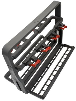 TAZIZI Organizador de vidrio para lavavajillas, cesta de restaurante, soporte de vidrio adecuado para copas de vino y vasos altos