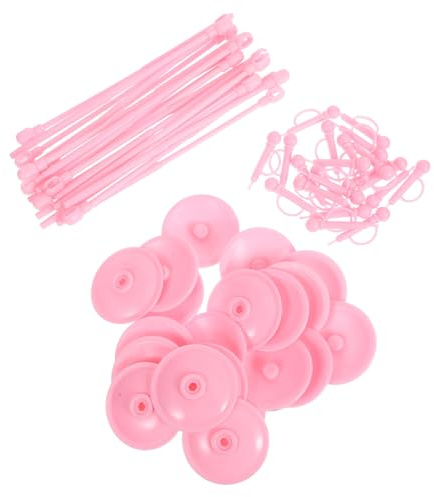 Toyvian 20 Pièces Microphones Miniatures pour Maison de Poupée Modèles Réalistes avec Support Accessoires de Collection pour Décoration et Jeu