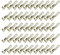 50 Flachstecker 2,8x0,5 Kabelschuh z.B. Fahrradkabel 0,30²-0,60² Rastloch
