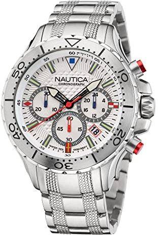 Nautica NAPNSF205 Chronograph Herrenuhr Chronograph NST Chrono