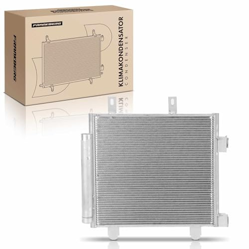 Frankberg 1x Condenseur de Climatisation Compatible avec Aygo B4 1.2L 2014-2022 Aygo KGB4 PAB4 1.0L 2014-2022 Remplacer# 941176
