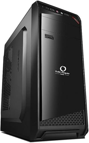 PC Computadora de Escritorio Fija Intel i5 - Windows 11 Pro - HDMI y VGA - Inalámbrica - Lector de Grabadora de CD DVD - Office Internet Escuela (Tower, RAM 16GB - SSD 240GB)