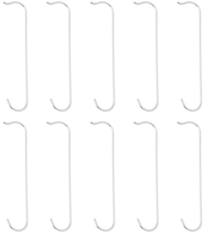 VGOL 10 Pièces Crochets de Chaîne de Vélo 7,7 Cm Crochet de Connexion en Acier Inoxydable Outil de Réparation de Chaîne de Vélo Accessoires pour Vélo de Montagne Vélo de Route