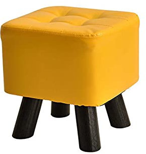 Generisch Fußbank Holzbank 40x33x47cm Sitzhocker Sitztruhe Sitzwürfel Aufbewahrungsbox Truhen Beinschaukel Fußstütze Hocker Sitzgelegenheit Fußbank
