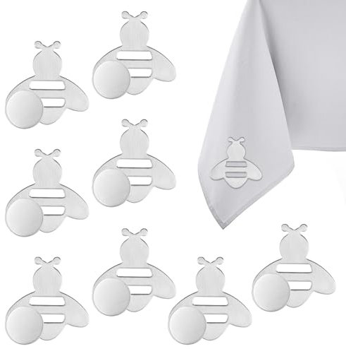 8 Pezzi Pesi Per Tovaglia Con Calamita Da Esterno, Tischdeckenbeschwerer Magnet, Pesi Magnetici Della Tovaglia, Magnetici Ferma Tovaglia Da Tavola per La Festa Giardino Picnic Uso Interno Ed Esterno