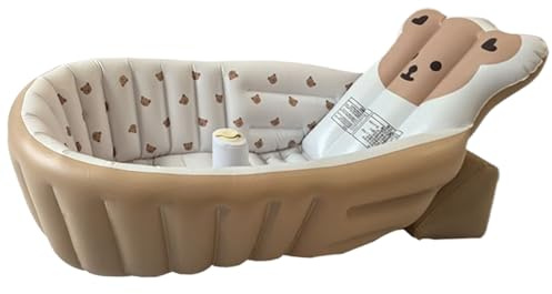 Baignoire pour bébé, gonflable, aide au bain, pour, siège de bain réglable, siège de bain pliable pour camping, voyage, extérieur
