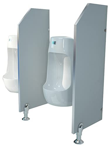 NOALED Männer-Urinal-Sichtschutz, Toilettentrennwand, Hotel/öffentliche Toilette, wasserdichter PVC-Urinal-Trennwand-Trennwand, wandmontierte Urinal-Trennwandverlängerung