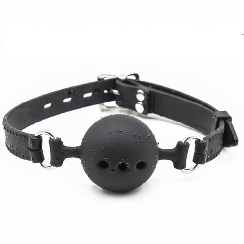 Breathable Silicone Sex Gag Open Mouth Bondage Ball Gags Bite Gag Muzzles