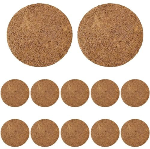 12 Stück Vogelnistunterlagen, Taubennestmatte Aus Kokospalmenseide, Vogelnistmaterial, Papageien-nistkastenunterlagen Für Die Brut Von Haustiersittichen, Taubenbedarf