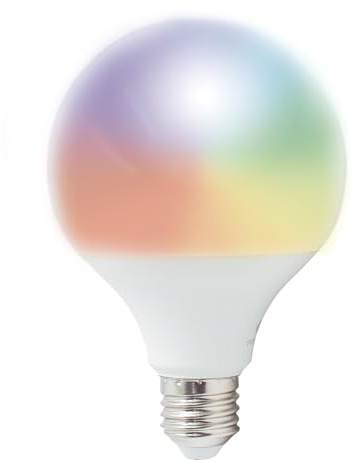 energeeks - Bombilla Inteligente LED - Multicolor RGB - Casquillo E27-11W - 1055 Lúmenes - Temperatura Ajustable - WiFi + Bluetooth - Compatible con Alexa y Google