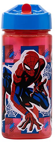 BOUTEILLE SQUARE EASY HOLD 530 ML | SPIDERMAN ARACHNID GRID