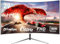 Gawfolk Écran PC 27 Pouces incurvé 180Hz Gaming Computer Moniteur, FHD 1080p, 1800R, 178 ° Grand Angle, synchronisation Libre, HDR, Ultra - Mince Lunette, HDMI/DisplayPort - Blanc