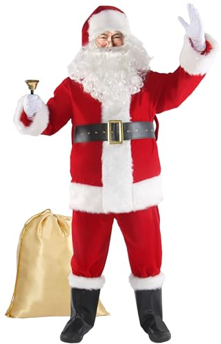 Boveco Costume da Babbo Natal 3XL