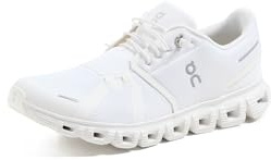 On Women's Cloud 6 Sneakers, White, 10 Medium US