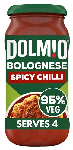 Dolmio Bolognese Intense Spicy Chilli Pasta Sauce Jar 450g